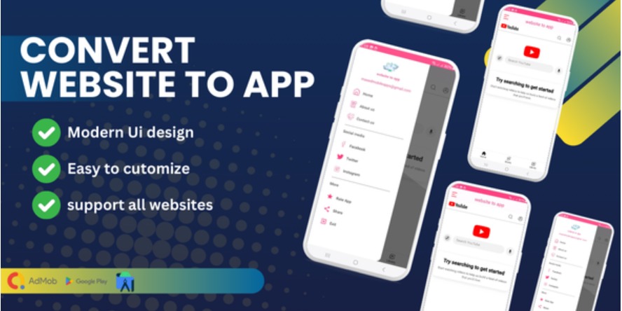 Convert Website to Mobile App